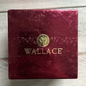 Wallace Silversmiths 2004 annual silver sleigh Christmas bell